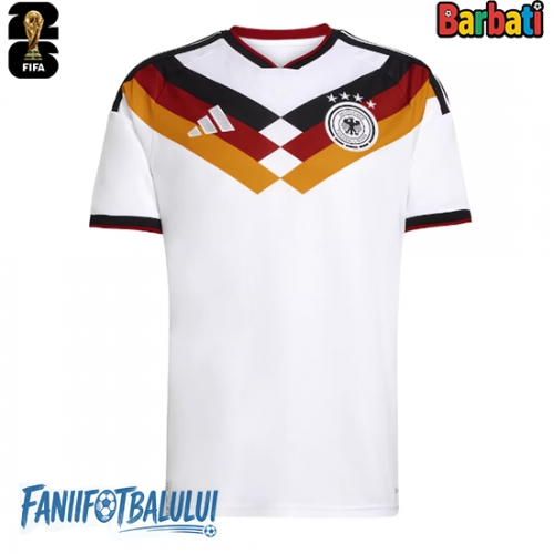 Germania Tricou Fotbal Replică Mondial 2026 Barbati Acasa Germania Tricou Fotbal Replică Mondial 2026 Barbati Acasa